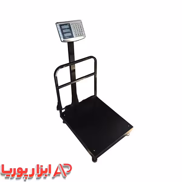 باسکول 400 کیلوی کمری کفی 60*60 چرخ دار یکسال ضمانت