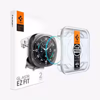 ارسال فوری   ارسال رایگان   محافظ صفحه گلکسی واچ 7 اولترا سایز 47 برند اسپیگن مدل Spigen Glas.tR EZ Fit بسته 2 تایی