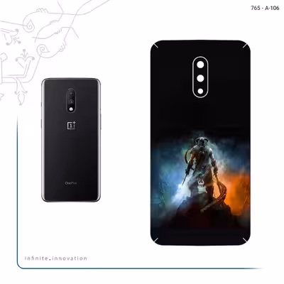 برچسب پوششی ماهوت مدل Skyrim Game Series مناسب برای گوشی موبایل وان پلاس 7