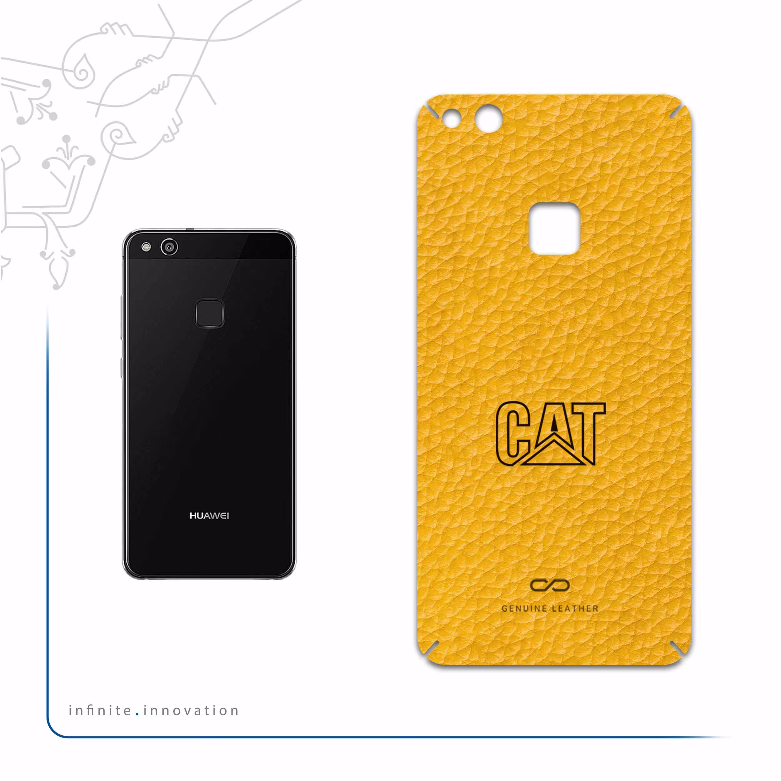 برچسب پوششی ماهوت مدل ML-CAT مناسب برای گوشی موبایل هوآوی P10 Lite