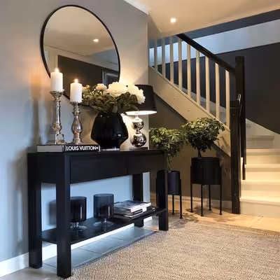 آینه مدل گرد طرح ظریف کد F-60