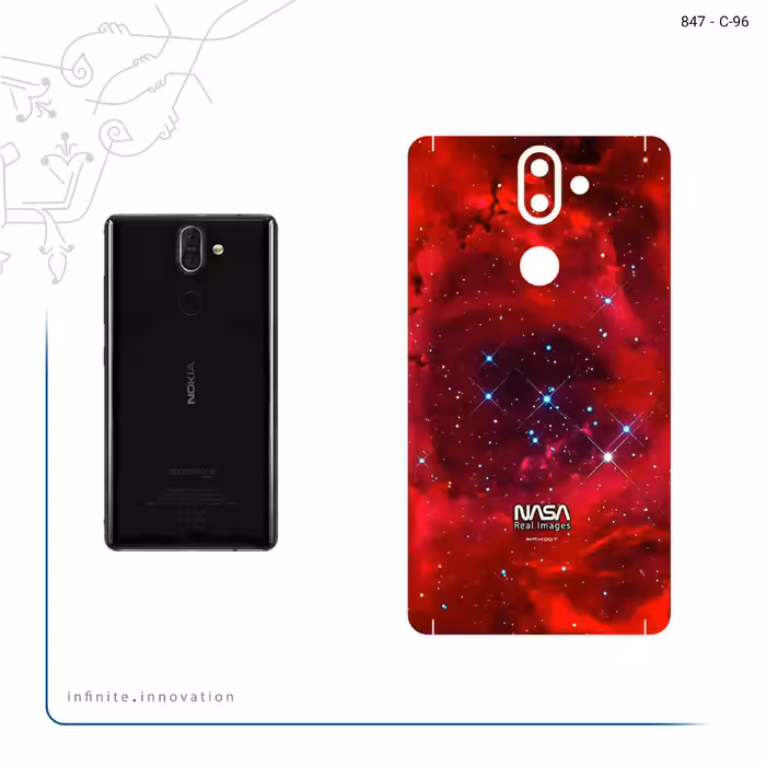برچسب پوششی ماهوت مدل Universe b NASA 10 مناسب برای گوشی موبایل نوکیا 8 Sirocco
