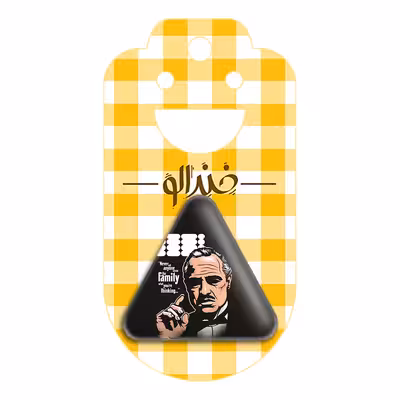 پیکسل خندالو طرح پدرخوانده The Godfather مدل مثلثی کد 10147