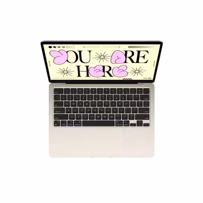 لپ تاپ 13.6 اینچ اپل مدل MacBook Air-MLY13 M2 2022 LLA