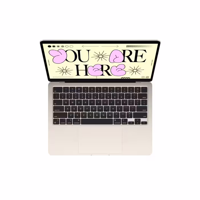 لپ تاپ 13.6 اینچ اپل مدل MacBook Air-MLY13 M2 2022 LLA