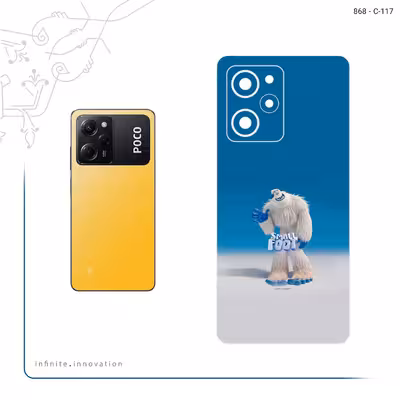 برچسب پوششی ماهوت مدل Smallfoot مناسب برای گوشی موبایل شیائومی Poco X5 Pro