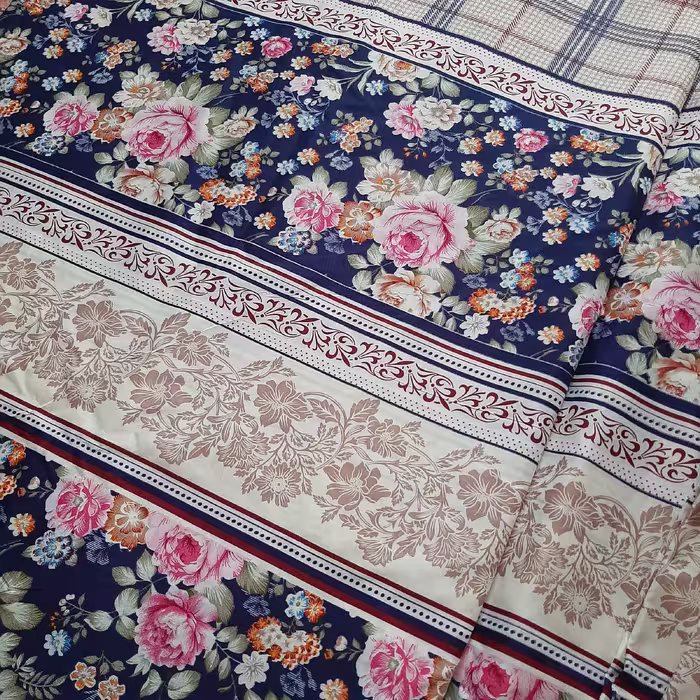 ملحفه مدل کشدار کد LS 567 دو نفره سایز 240×210 سانتی متر