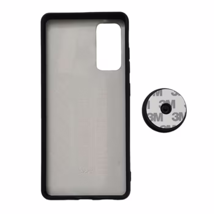 کاور کد off-202 مناسب برای گوشی موبایل سامسونگ Galaxy S20 FE به همراه پاپ سوکت
