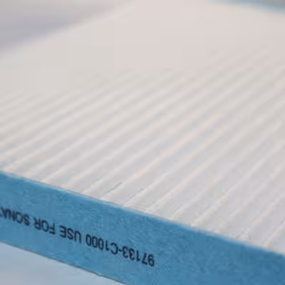 فیلتر کابین دم فیلتر مدل ساده کد 97133-C1000 مناسب برای هیوندا سوناتا LF