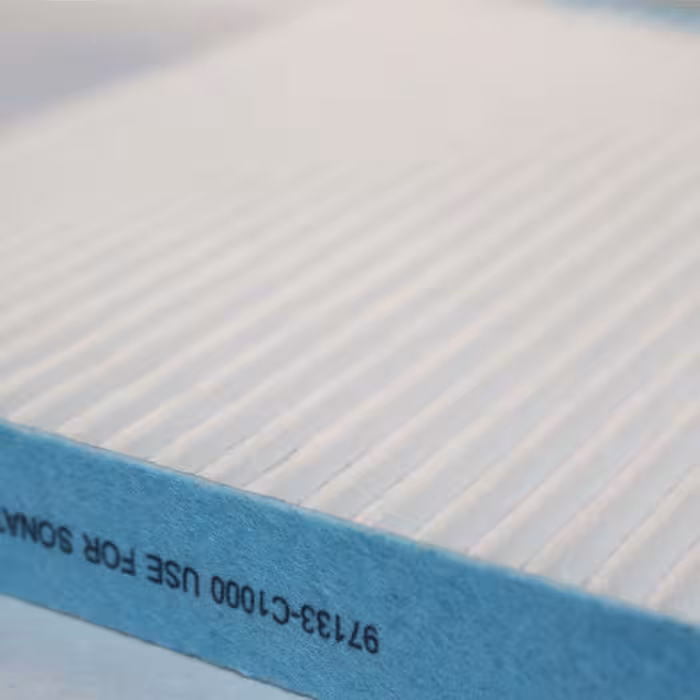 فیلتر کابین دم فیلتر مدل ساده کد 97133-C1000 مناسب برای هیوندا سوناتا LF