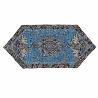 ست 4 تکه رومیزی ترمه مدل پرستو کد 4.4