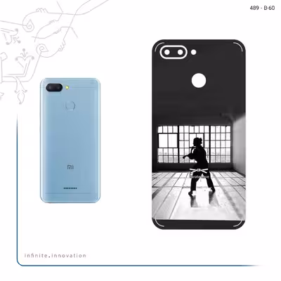 برچسب پوششی ماهوت مدل Karate مناسب برای گوشی موبایل شیائومی Redmi 6