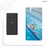 برچسب پوششی ماهوت مدل Swimming مناسب برای گوشی موبایل سونی Xperia C4