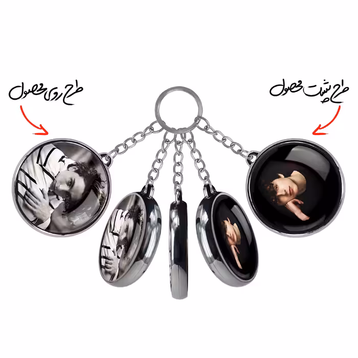 جاکلیدی خندالو مدل تیموتی شالامی Timothée Chalamet مدل دوطرفه کد 1929319292