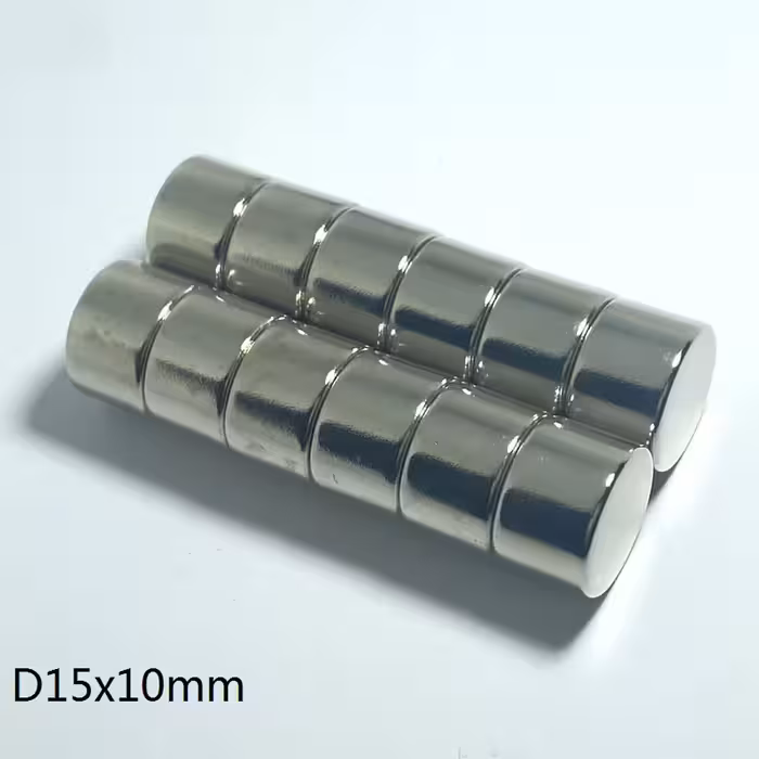 آهن ربا مدل نئودیمیوم دیسک D15x10mm بسته 4 عددی