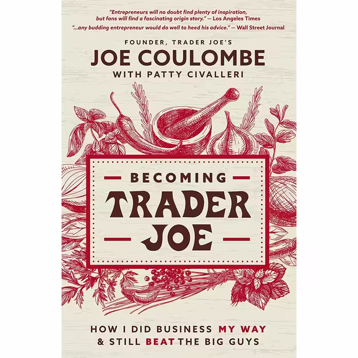 کتاب Becoming Trader Joe اثر Joe Coulombe and Patty Civalleri انتشارات HarperCollins Leadership