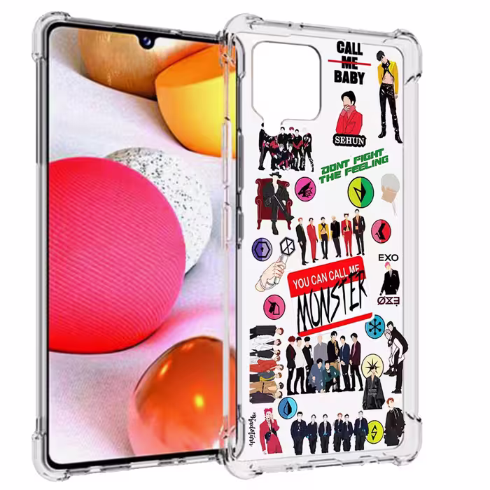 کاور طرح EXO مناسب برای گوشی موبایل سامسونگ Galaxy A22-4G 