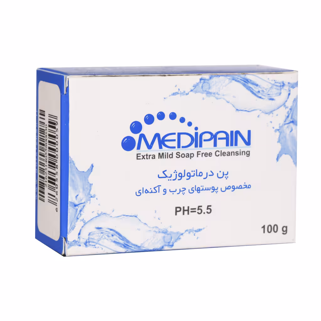 پن درماتولوژیک پوست چرب مدیپن 100 گرم