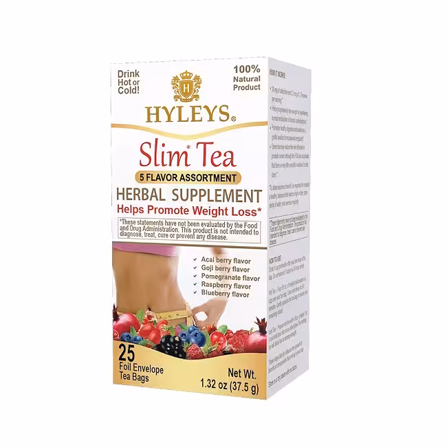 چای لاغری هایلیز Hyleys با طعم 5 میوه بسته 25 عددی