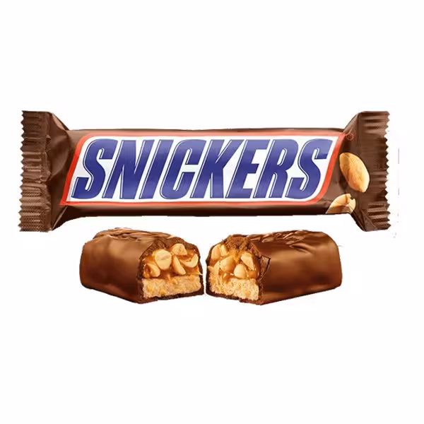 شکلات اسنیکرز  50 گرمی یک عدد snickers