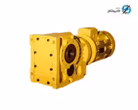 الکترو گیربکس بول هلیکال K57 شریف 2 اسب 21 تا 38 دور