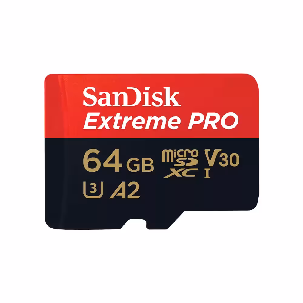 کارت حافظه میکرو اس دی سن دیسک مدل اکستریم پرو با ظرفیت 64 گیگابایت