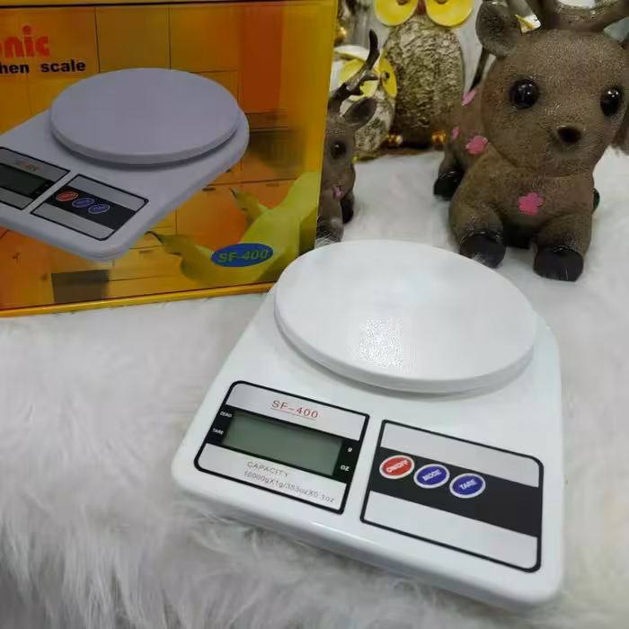 ترازو ده کیلویی اصلی SF400 قابلیت وزن کشی تا10کیلو گرم است قابلیت صفر شدن