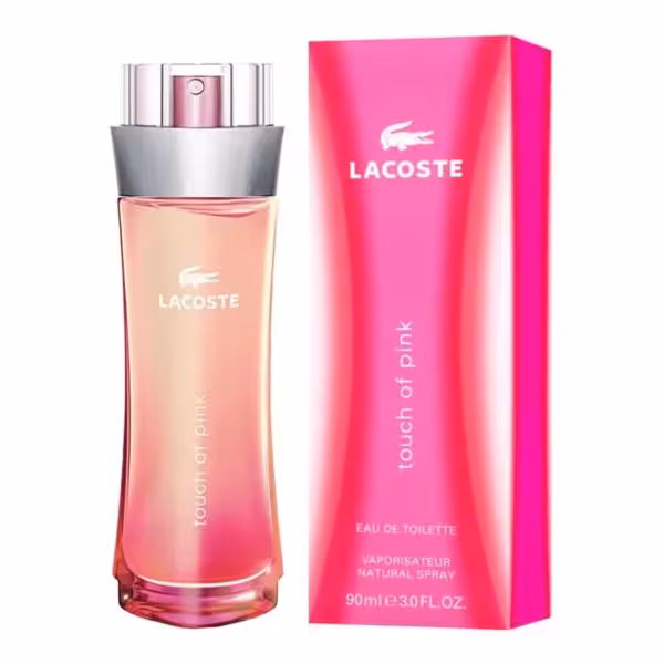 خرید و قیمت ادکلن ادو تویلت Lacoste تاچ آو پینک 90 میلی‌لیتر - کی ام کالا