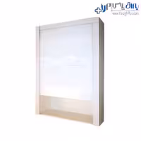 مکانیزم برقی درب کرکره ای شیشه ای رنگ سفید فانتونی