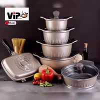 سرویس چدن Vip
پوشش داخل گرانیت
دارای تنوع رنگی
ضمانت پوشش نچسب
