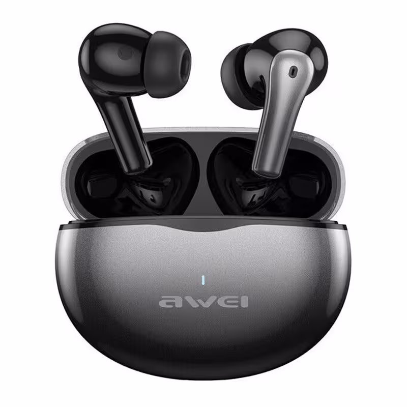 هدفون بلوتوثی اوی Awei مدل T62 - بلوتوث 5.3، ANC ENC، حالت گیمینگ، IPX6