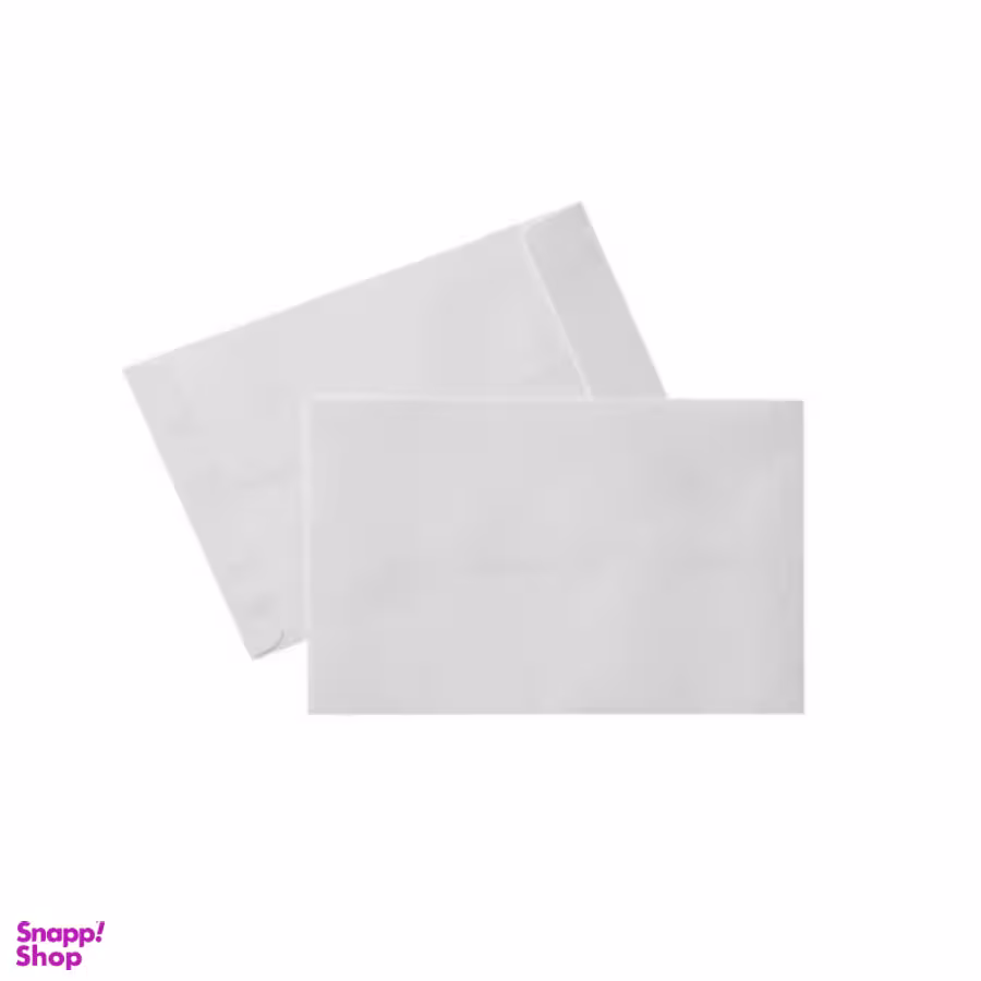 پاکت A4 تکی رنگ سفید