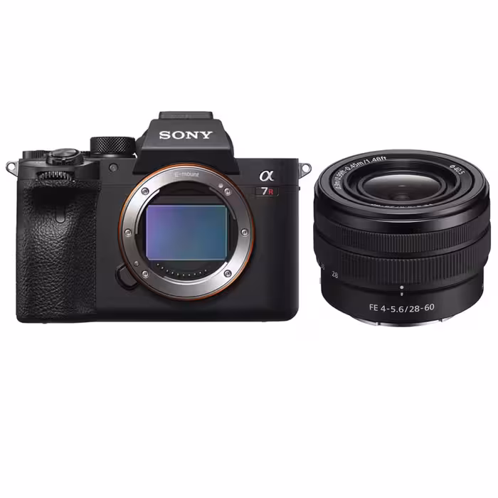 دوربین بدون آینه سونی Sony a7R IV body همراه لنز FE 28-60mm f/4-5.6