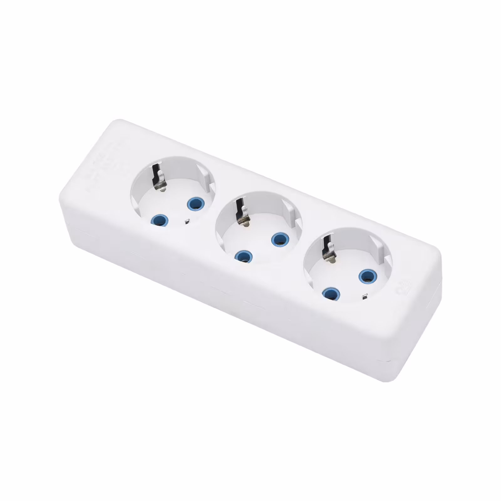 رابط برق سه خانه ارت دار بدون کلید  با کابل 3 متری پارت الکتریک طرح شهاب