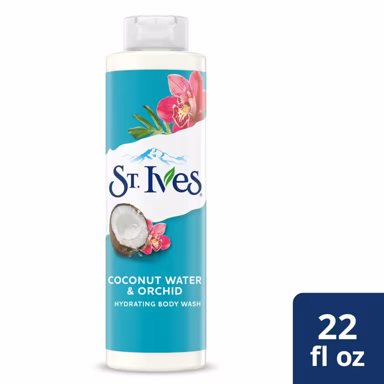 شامپو بدن سنت آیوز مدل آبرسان حاوی نارگیل و ارکیده St.Ives Hydrating Body Wash Coconut Water & Orchid