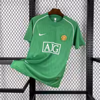 لباس کلاسیک دروازه بانی منچستریونایتد 2008-2007 سبز
