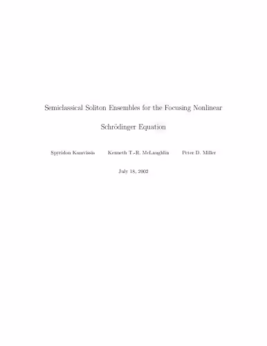 خرید و دانلود نسخه کامل کتاب Semiclassical Soliton Ensembles for the Focusing Nonlinear Schrödinger Equation
