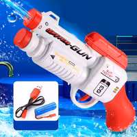 تفنگ آبپاش شارژی مدل Water Gun Launch T-04 قرمز