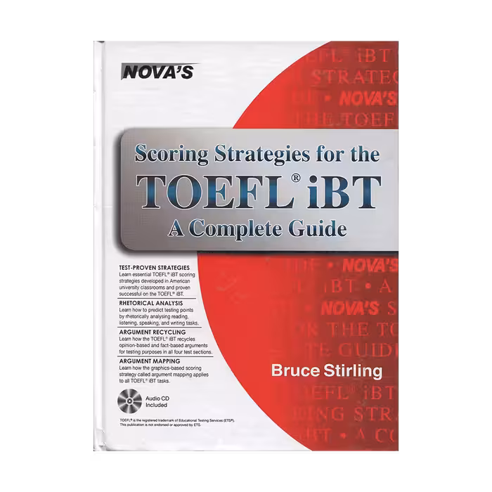 کتاب NOVA’S Scoring Strategies for the TOEFL iBT A Complete Guide برای آزمون تافل