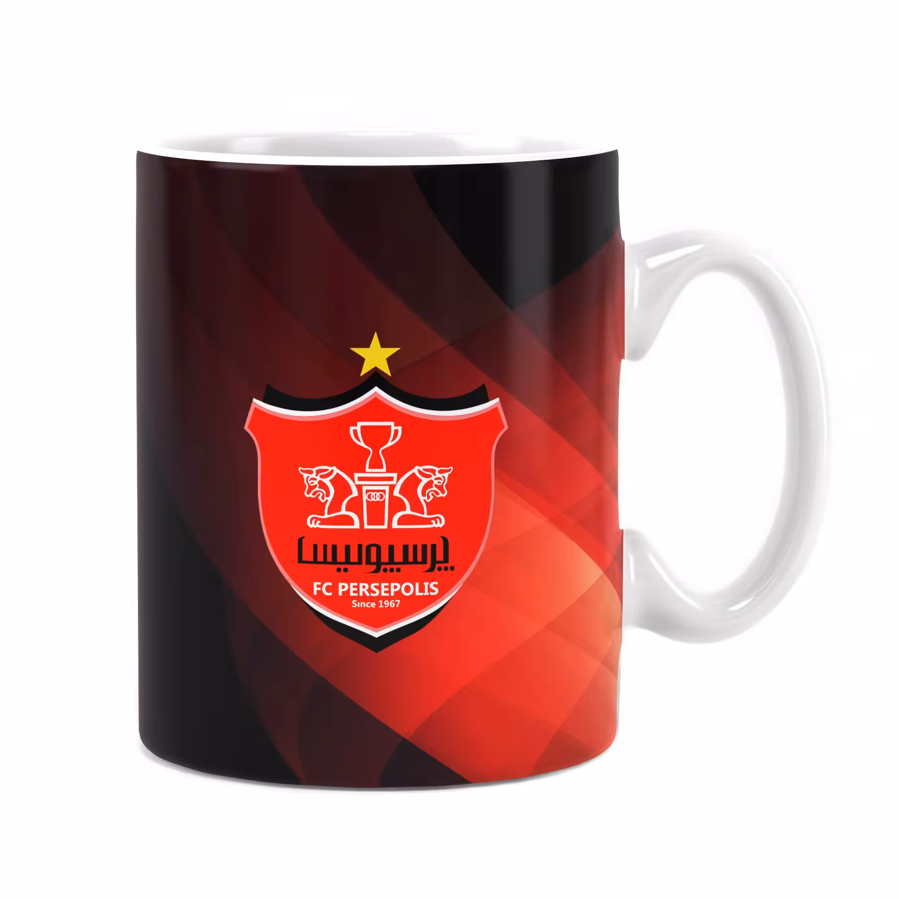 لیوان سرامیکی راویتا طرح پرسپولیس 2126