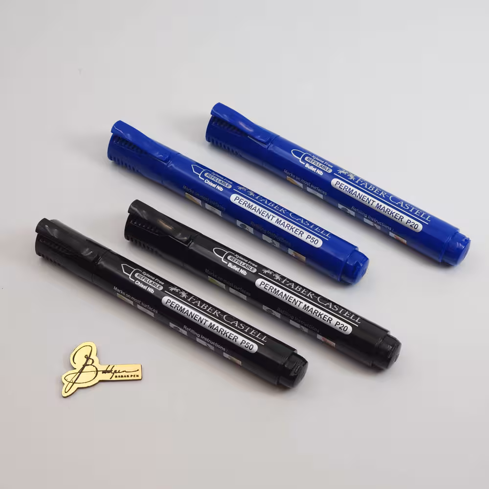 فابرکاستل ماژیک پرمننت FABER-CASTELL Refillable Permanent Marker P20