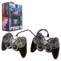 دسته بازی دوبل شوکدار فانتزی مچر (MACHER) مدل MR-62 رنگبنری جور