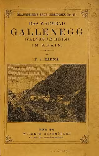 خرید و دانلود نسخه کامل کتاب Das Warmbad Galenegg ((Valvasor-Heim) in Krain