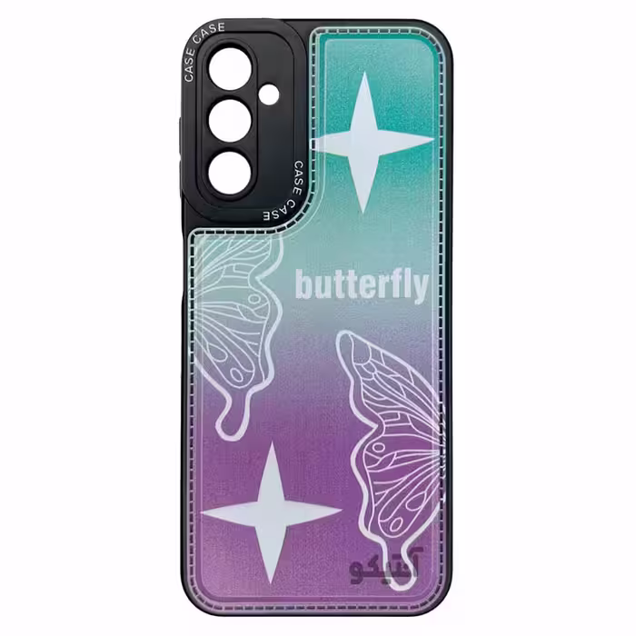قاب فانتزی طرح دار بالشتی طرح Butterfly مناسب برای Samsung A14-کد1169