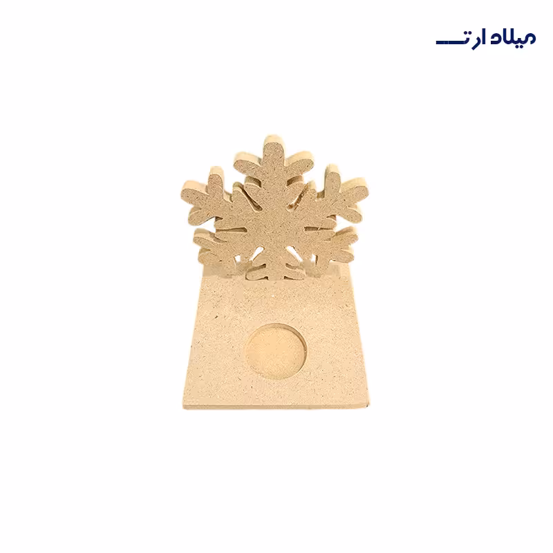 بیس MDF جا وارمری برف مربع11سانت