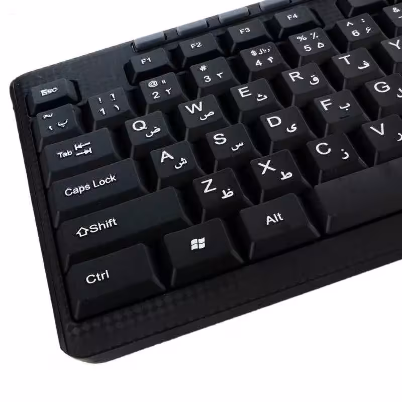 کیبورد مدل V-KB6117-N