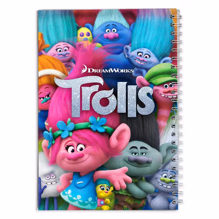 دفتر مشق کارتون ترول ها