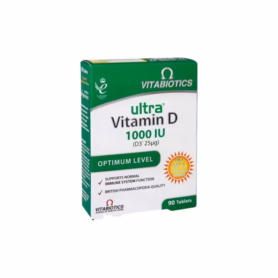 قرص اولترا ویتامین D3 ویتابیوتیکس 90 عدد