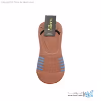 جوراب کالج مدل 1309 کرم نارنجی