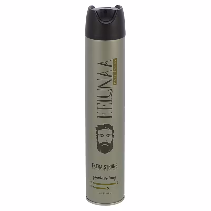 اسپری مو ایل اونا مدل extra strong حجم 500 میلی لیتر